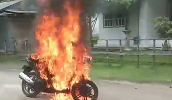 Pelaku yang Bakar Motor Milik Guru di Sumenep Ditangkap Polisi