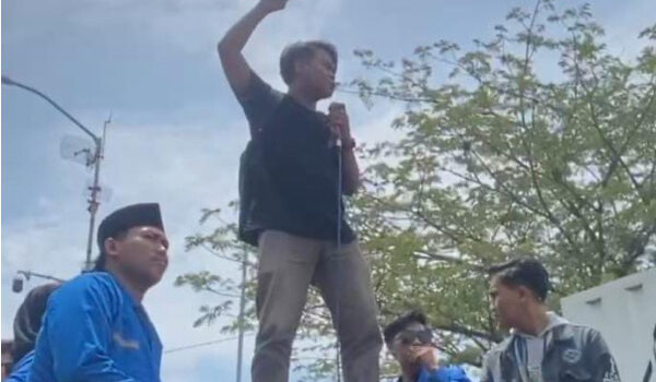 PMII UTM Blokade Jembatan Suramadu, Soroti Kinerja Polres Bangkalan Tak Maksimal