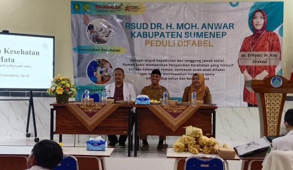 RSUD dr. H. Moh. Anwar Sumenep Lakukan Penyuluhan Kepada Difabel di SLB Saronggi