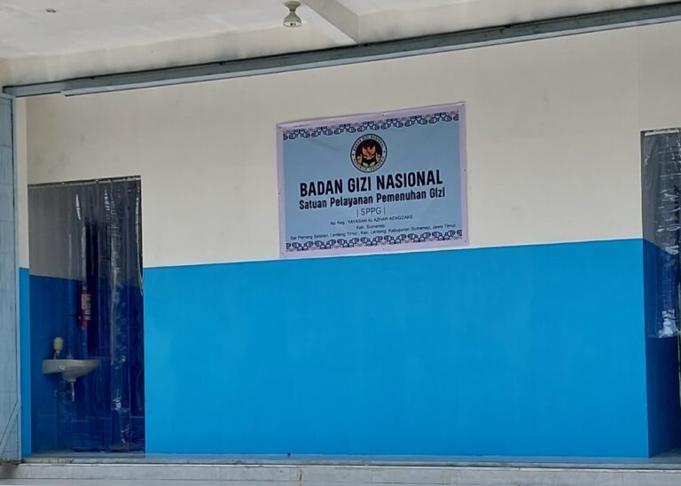 Hanya Salah Lapor, SPPG Lenteng Timur II Klarifikasi Penyebab Disuspend BGN