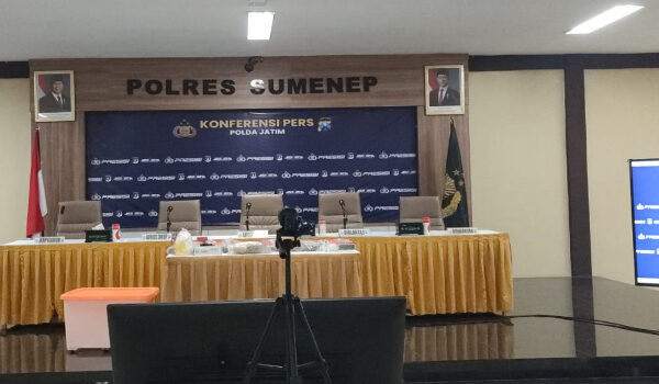 Konfrensi Pers Kokain 27 Kg oleh Polda Jatim di Sumenep Mendadak Batal