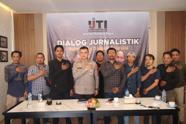IJTI Korda Madura Perkuat Kemitraan dengan Kapolresta Sumenep untuk Jaga Kamtibmas