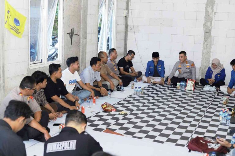 PMII dan Polresta Sumenep Perkuat Sinergi, Bahas Isu Tambak Udang dan Galian C