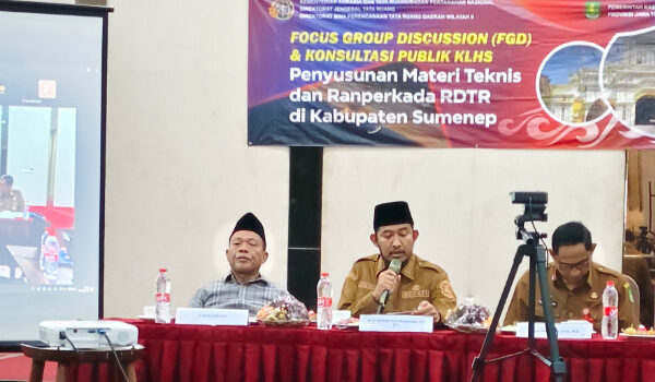 Pemkab Sumenep Matangkan RDTR, Bupati Fauzi Tekankan Pembangunan Berkelanjutan