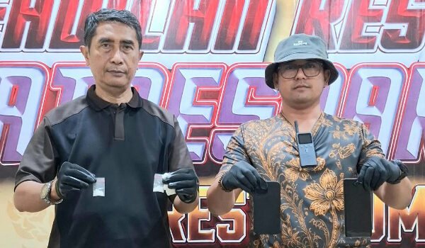 Polisi Cokok Dua Warga Semenep Terlibat Peredaran Sabu